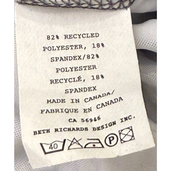 BETH RICHARDS FREE PEOPLE HEATHER GRAY BARBARA SURF SUIT ONE PIECE SWIMSUIT SZ M - Picture 5 of 6